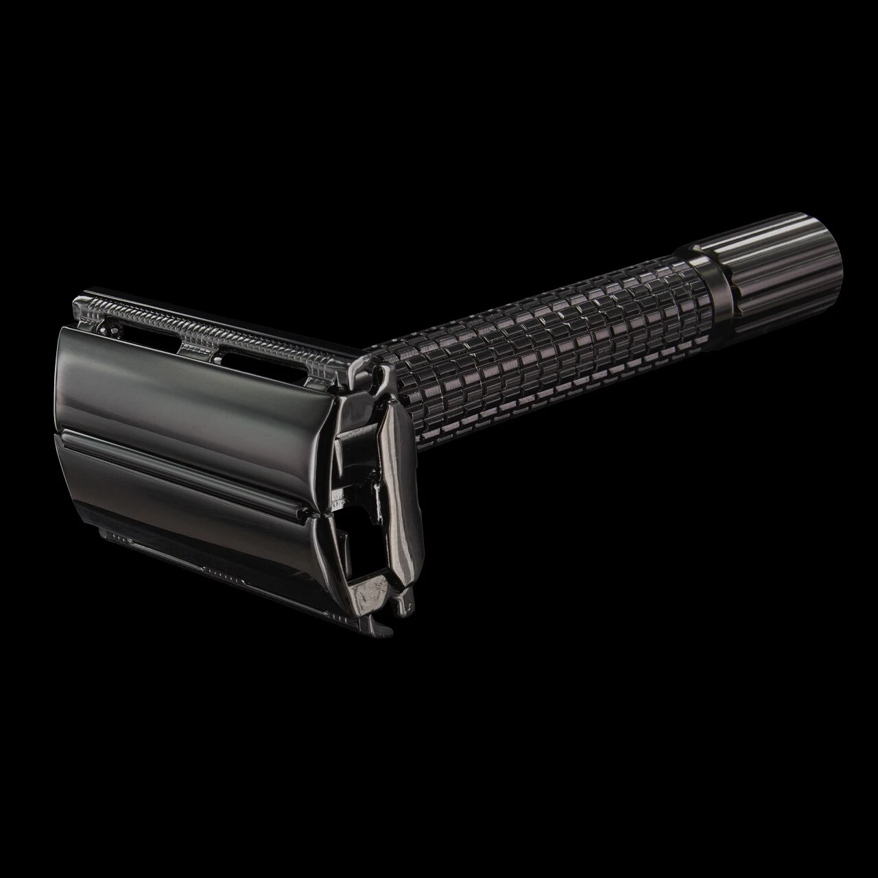 Boker Safety Razor Butterfly Gunmetal Grey 3 Boker Safety Razor Butterfly Gunmetal Grey