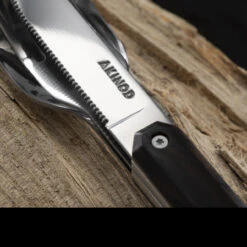 Akinod 12H34 Magnetic Cutlery Set Ebony -Outdoor Equipment AKI01M00004 56178.1616595308