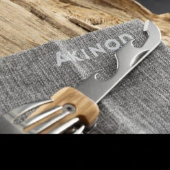Akinod 13H25 Folding Cutlery Set -Outdoor Equipment AKI02M00001 83512.1616596803
