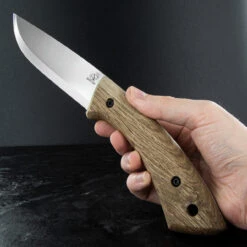 BeaverCraft Bushcraft Black Oak Fixed Blade 12 BeaverCraft Bushcraft Black Oak Fixed Blade -Outdoor Equipment BEAVC BSH1.3 55315.1636625660.1280.1280 14468.1636639617