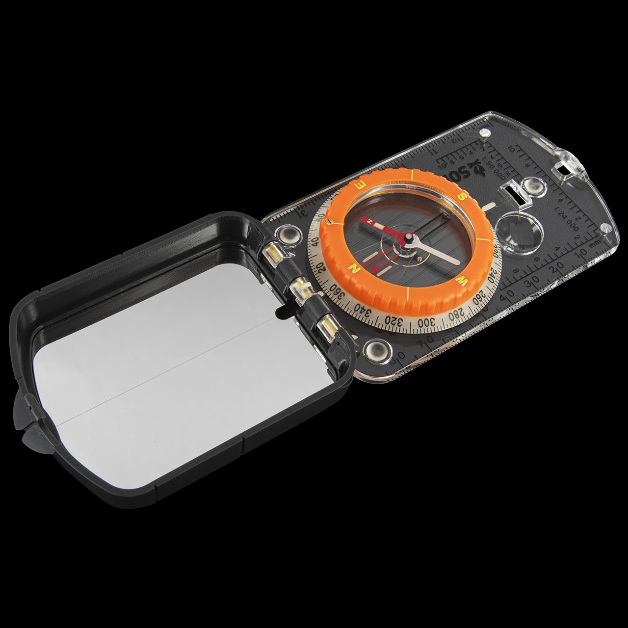 SOL Sighting Compass With Mirror 4 SOL Sighting Compass With Mirror - Image 2