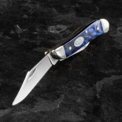 Case Peanut Blue Pearl Folding Knife -Outdoor Equipment CA23446.4 70870.1688044600