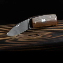 Chris Crawford Custom EDC-B Slipjoint Brown -Outdoor Equipment CUS BS23 24det4 42133.1687955342.1280.1280 80577.1687963502
