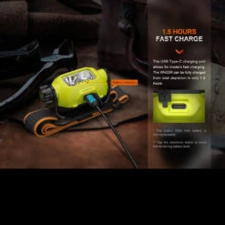 Fenix WH23R Rechargeable Gesture Sensing Headlamp -Outdoor Equipment FENIX WH23R.5 01986.1670407654.1280.1280 31036.1670496609