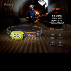 Fenix WH23R Rechargeable Gesture Sensing Headlamp -Outdoor Equipment FENIX WH23R 34211.1670407654.1280.1280 54192.1670496609