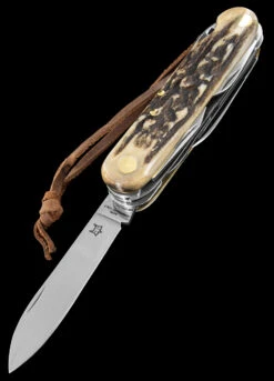 Fox Multipurpose Pocket Knife Stag 8 11 Fox Multipurpose Pocket Knife Stag 8 -Outdoor Equipment FOX 226 8 SCE02 89842.1678276553