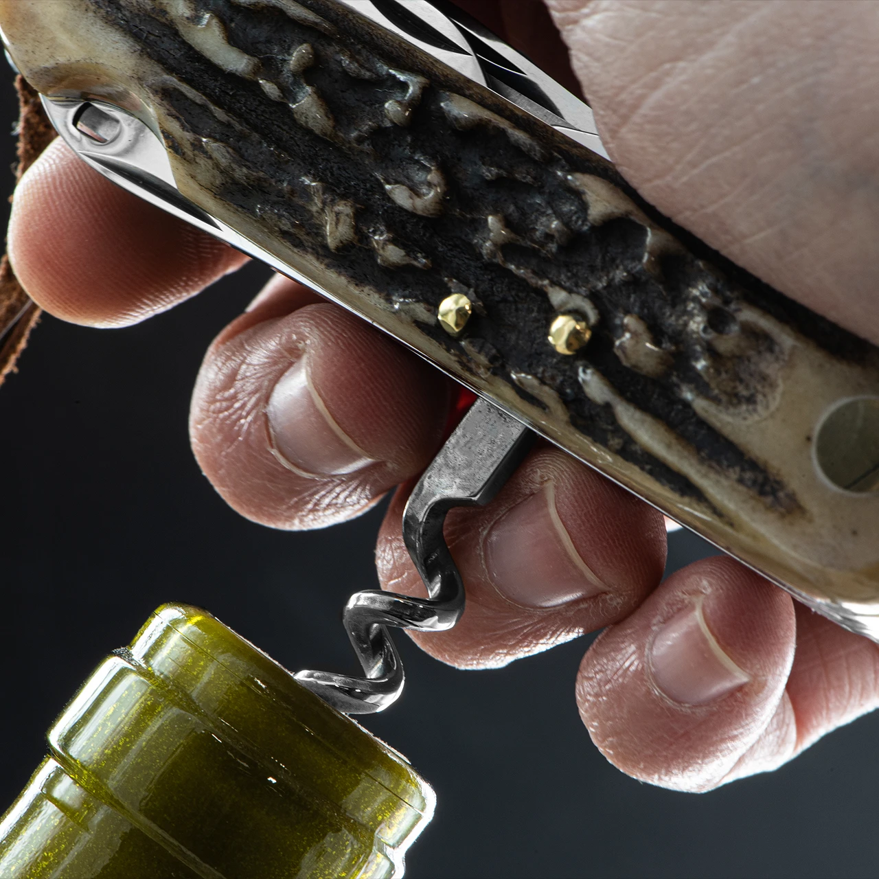 Fox Multipurpose Pocket Knife Stag 8 7 Fox Multipurpose Pocket Knife Stag 8 - Image 5