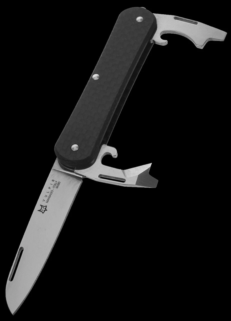 Fox Vulpis 3 Carbon Fibre Penknife 5 Fox Vulpis 3 Carbon Fibre Penknife - Image 3