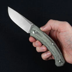 Giant Mouse ACE Iona V2 Micarta Folding Knife -Outdoor Equipment GM IONAV2 GRN.1 45826.1694013880.1280.1280 30992.1694174761