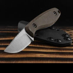 JWK Small Meridian Field Knife - Brown 12 JWK Small Meridian Field Knife - Brown -Outdoor Equipment JWK SMFFK BRN NV.4 46988.1690199017.1280.1280 50574.1690276607