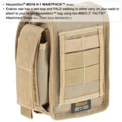 Maxpedition H-1 Waistpack -Outdoor Equipment MAXP 316det6 21303.1662130018