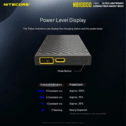 Nitecore NB10000 Power Bank -Outdoor Equipment NITCORE NB10000.6 71075.1665476220