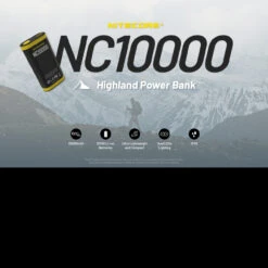 Nitecore NC10000 Highland Power Bank -Outdoor Equipment NITCORE NC10000 78696.1665483494