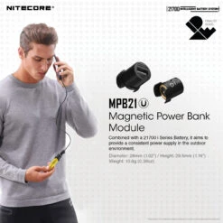 Nitecore 21700 Power Bank -Outdoor Equipment NITECORE 21700 IBS.4 23053.1666779966.1280.1280 68443.1666871782