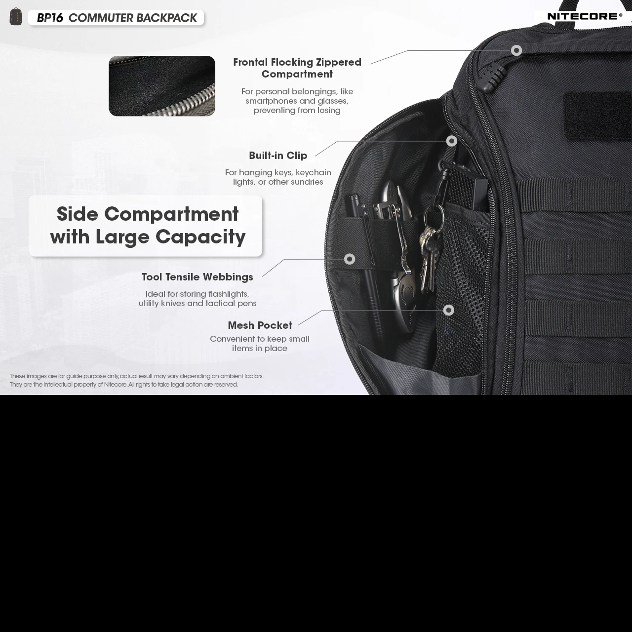 Nitecore BP16 Backpack 7 Nitecore BP16 Backpack - Image 5