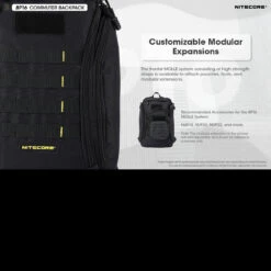 Nitecore BP16 Backpack 16 Nitecore BP16 Backpack -Outdoor Equipment NITECORE BP16det11 70655.1642678725