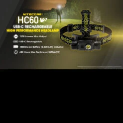 Nitecore HC60 V2 16 Nitecore HC60 V2 -Outdoor Equipment NITECORE HC60 2021 COOLdet4 61822.1637841783.1280.1280 27650.1637841874