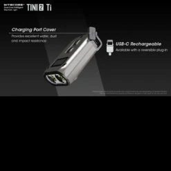 Nitecore TINI 2 Titanium -Outdoor Equipment NITECORE TINI2 TIT.2 59246.1652790503.1280.1280 08370.1652879581