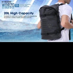 Nitecore Drybag WDB20 -Outdoor Equipment NITECORE WDB20det3 28715.1637858028