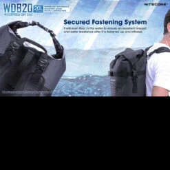 Nitecore Drybag WDB20 -Outdoor Equipment NITECORE WDB20det5 81876.1637858028