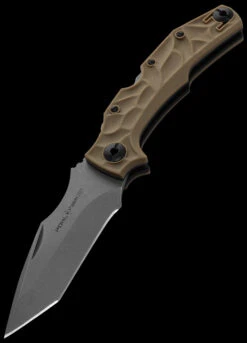 Pohl Force Bravo Two Classic FDE Folding Knife -Outdoor Equipment POHL 1079 24319.1690215750