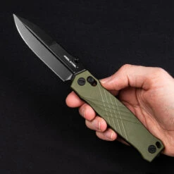 Real Steel Muninn G10 Black Blade Folding Knife -Outdoor Equipment RES 7752GB 05979.1684766751.1280.1280 29039.1685536960