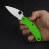 Spyderco UK Penknife Salt Green -Outdoor Equipment SC94PGR.5 92098.1663670865.1280.1280 11436.1663932164