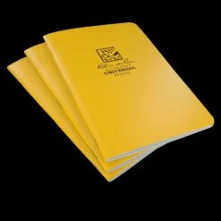 Rite In The Rain Stapled Soft-Cover Notebook 3 Pack Yellow -Outdoor Equipment bmc r 371fxyellow 14783.1639665695