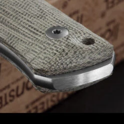 Lion Steel Bushcraft B35 Micarta Green -Outdoor Equipment ccm ls b35cvgdet1 23906.1587424307