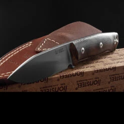 Lion Steel Bushcraft B35 Wood -Outdoor Equipment ccm ls b35wn 09640.1661355694