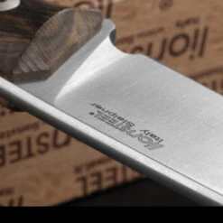 Lion Steel Bushcraft B35 Wood -Outdoor Equipment ccm ls b35wndet2 18607.1661355694