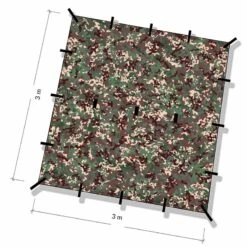 DD Hammocks 3 X 3 Tarp MultiCam 14 DD Hammocks 3 X 3 Tarp MultiCam -Outdoor Equipment dd 009det 83451.1587394881