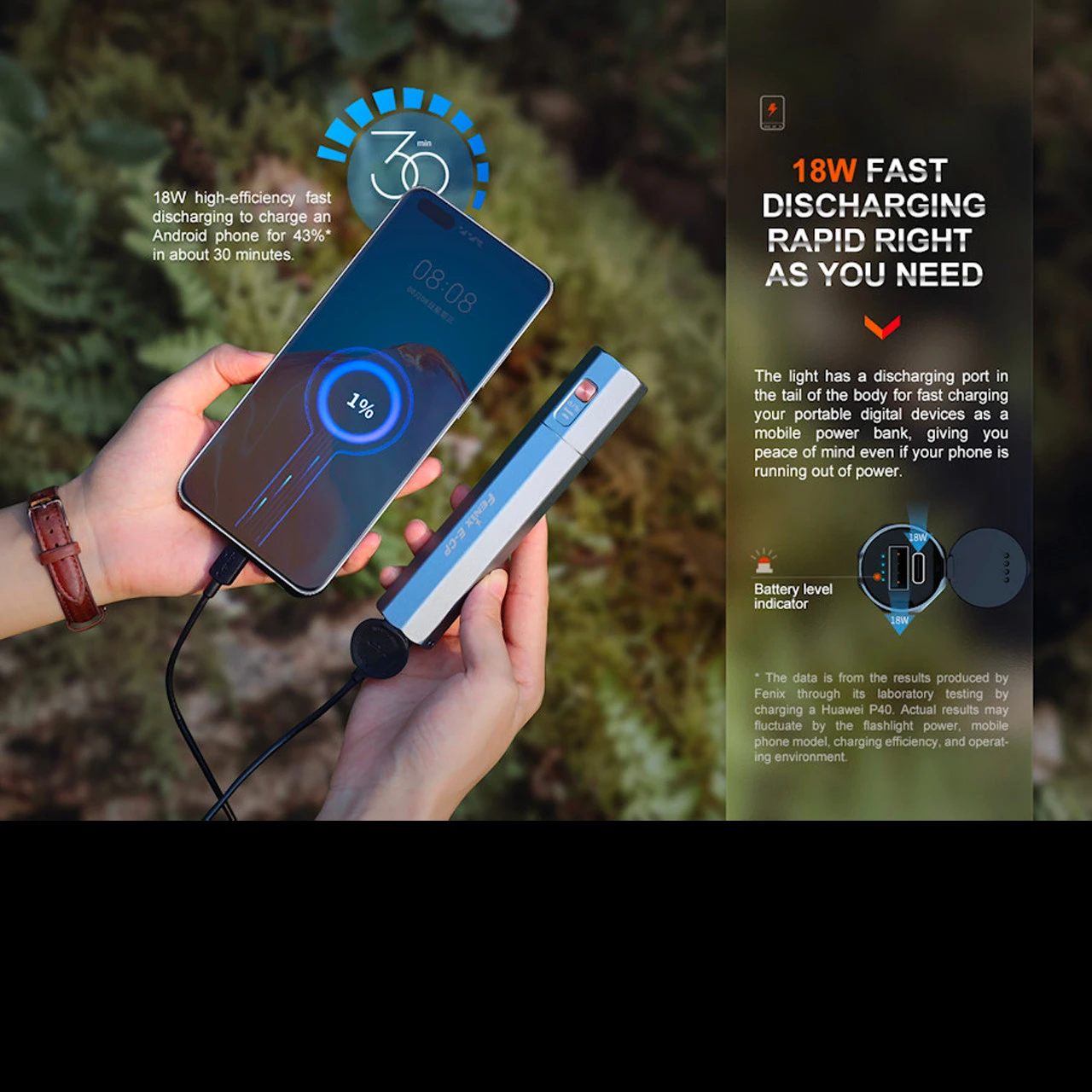 Fenix E-CP Flashlight / Power Bank 4 Fenix E-CP Flashlight / Power Bank - Image 2