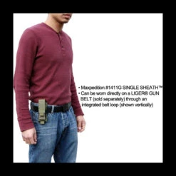 Maxpedition Single Sheath -Outdoor Equipment maxp 1411det2 43859.1591268870