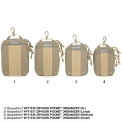 Maxpedition Ziphook Pocket Organiser Medium 24 Maxpedition Ziphook Pocket Organiser Medium -Outdoor Equipment maxp 1536det14 26925.1662381664