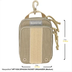 Maxpedition Ziphook Pocket Organiser Medium 23 Maxpedition Ziphook Pocket Organiser Medium -Outdoor Equipment maxp 1536det4 58937.1662381664