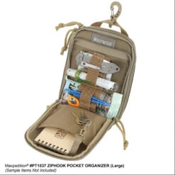 Maxpedition Ziphook Pocket Organiser Large -Outdoor Equipment maxp 1537det10 05921.1587397734