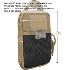 Maxpedition Pocket Organiser EDC -Outdoor Equipment maxp 246det5 94372.1673266819