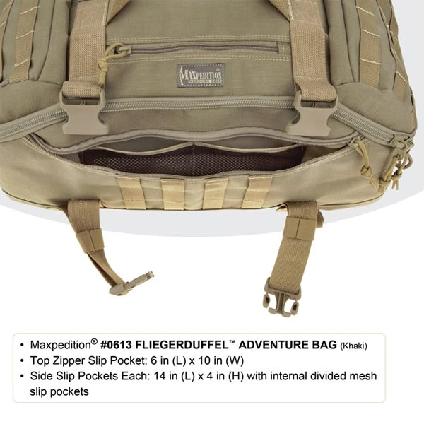 Maxpedition Fliegerduffel Adventure Bag 7 Maxpedition Fliegerduffel Adventure Bag - Image 5