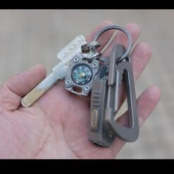 MecArmy CH1 EDC Titanium Keyring -Outdoor Equipment mec ch1det5 01010.1587416066