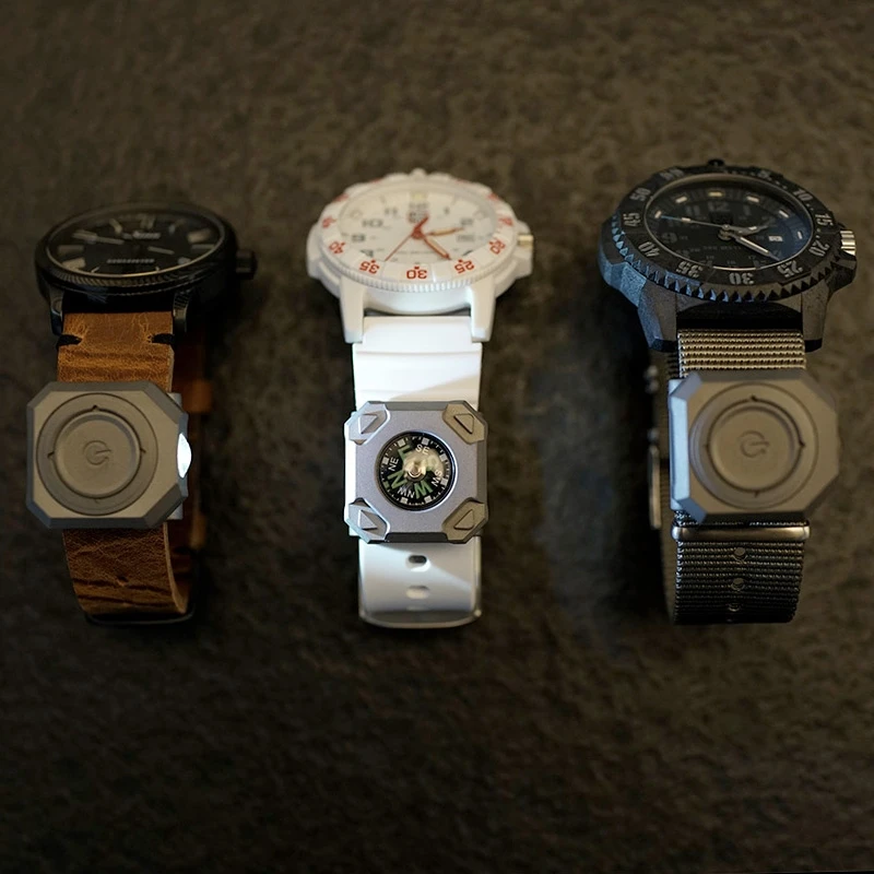 MecArmy CPW Titanium Watchband Compass 5 MecArmy CPW Titanium Watchband Compass - Image 3