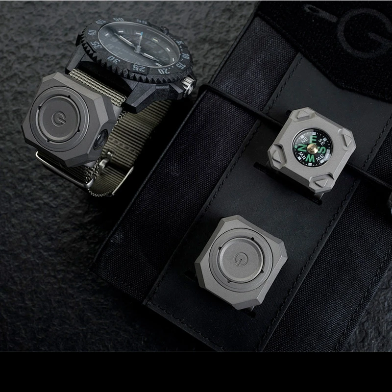 MecArmy CPW Titanium Watchband Compass 4 MecArmy CPW Titanium Watchband Compass - Image 2