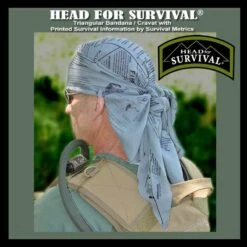 Survival Metrics Head For Survival Bandanna -Outdoor Equipment methsdet4 67461.1587391536