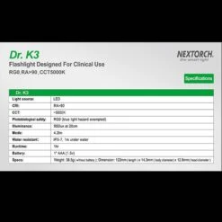 Nextorch Dr. K3 31 Nextorch Dr. K3 -Outdoor Equipment nextorch k3ddet14 57467.1682606913