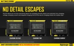 Nitecore Digicharger D2 18 Nitecore Digicharger D2 -Outdoor Equipment nitecore d2det8 2 15158.1601641378