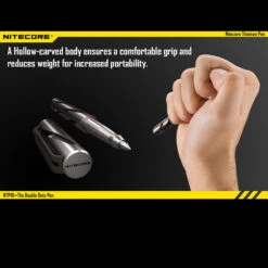 Nitecore NTP Titanium Pen 19 Nitecore NTP Titanium Pen -Outdoor Equipment nitecore ntp10det10 80730.1598448884