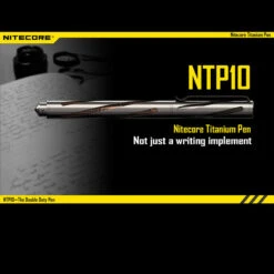Nitecore NTP Titanium Pen 24 Nitecore NTP Titanium Pen -Outdoor Equipment nitecore ntp10det14 22101.1598448884
