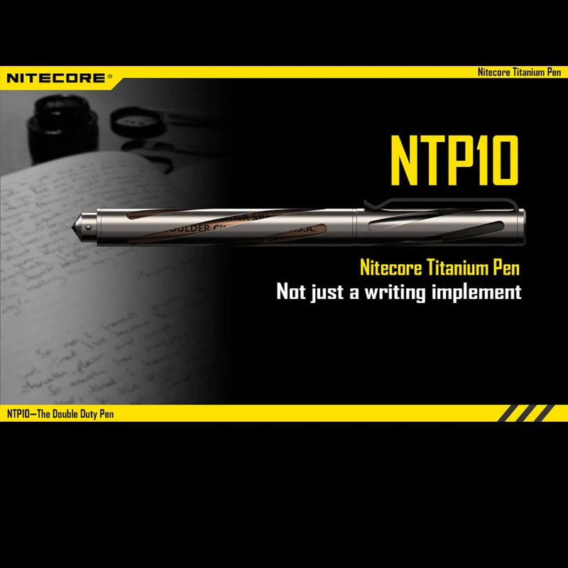 Nitecore NTP Titanium Pen 10 Nitecore NTP Titanium Pen - Image 8