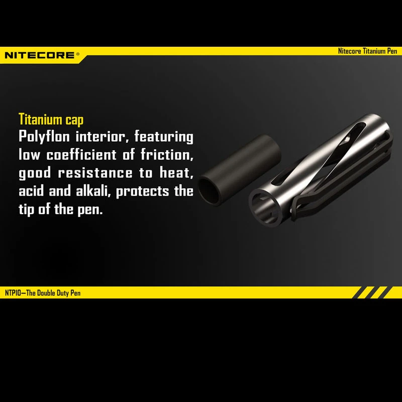 Nitecore NTP Titanium Pen 11 Nitecore NTP Titanium Pen - Image 9