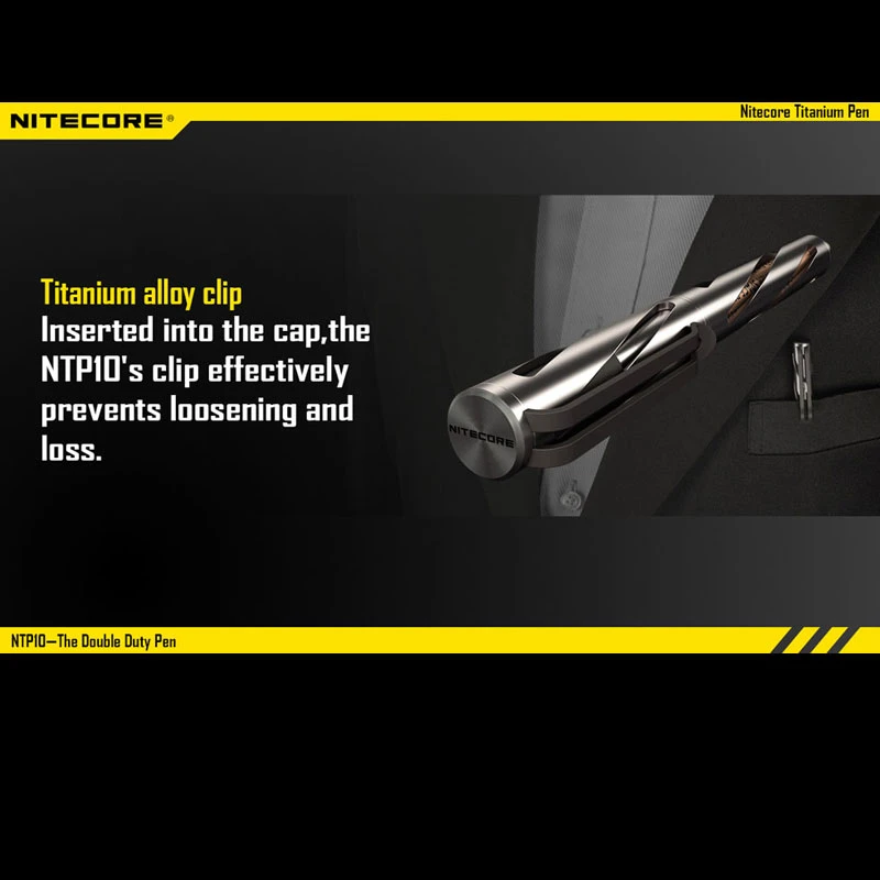 Nitecore NTP Titanium Pen 12 Nitecore NTP Titanium Pen - Image 10